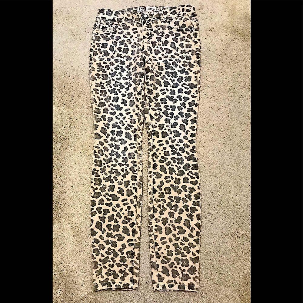 🆕🖤VERY CUTE LEOPARD PRINT LEI JEGGINGS NWOT🖤🖤 - Picture 6 of 9